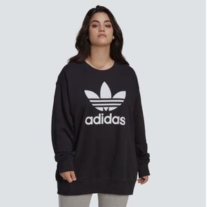 Adidas Oversized Logo Crewneck Sweatshirt